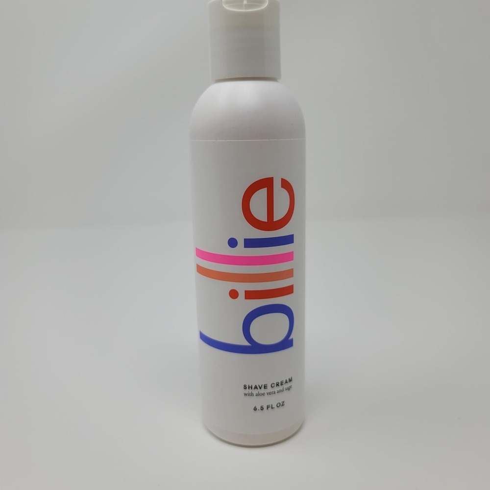Billie Shave Cream Aloe Vera Sage Shea Butter 6.5 fl oz Vegan Non-GMO New Sealed
